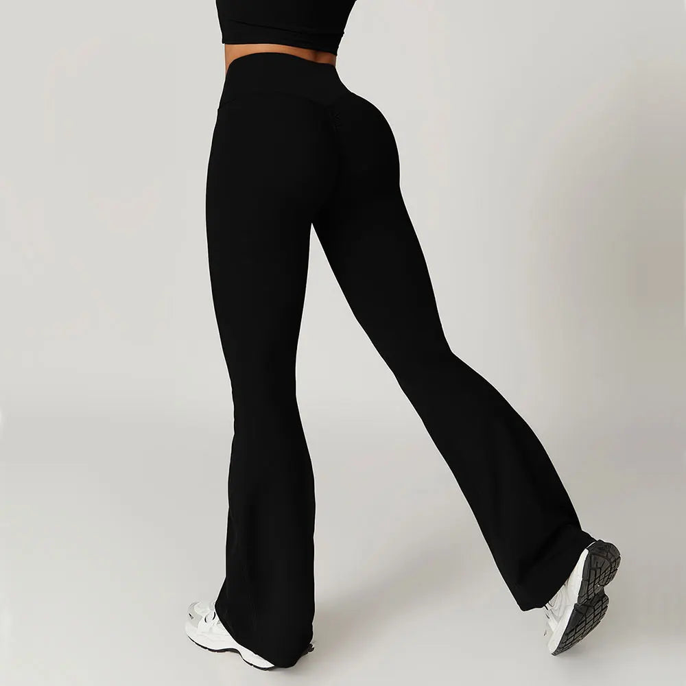 FLARE YOGA/FITNESS LEGGINGS MAVKA