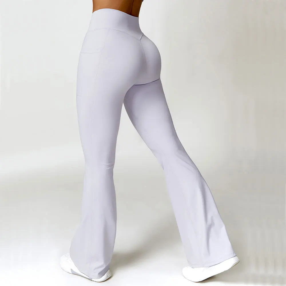 FLARED YOGA/FITNESS LEGGINGS VERONICA