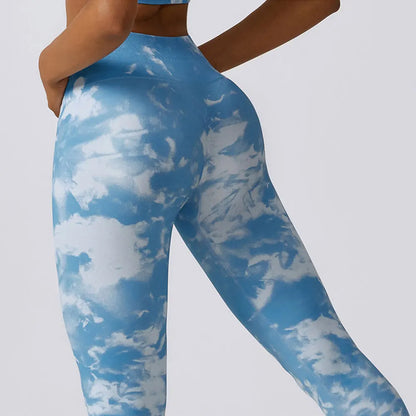 YOGA/FITNESS CAMO LEGGINGS FRIDA